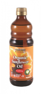 Melrose Organic Sunflower Cooking Oil 500ml